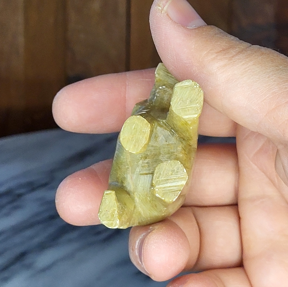 Stone Elephant Figurine - Picture 8 of 11